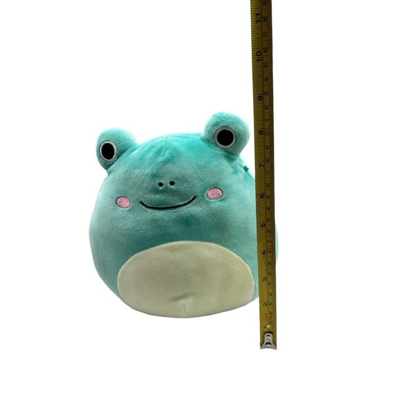 Squishmallows 8" Ludwig the Turquoise Frog  RARE Summer Plush Wendy's BF - Picture 9 of 9